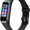 Keep Health Fitness Trackers for Women Men, Amoled Fitness Tracker for Android&Ios, Alarm Stopwatch Fitness Tracker with Blood Pressure Monitor, Calories Burned IP68 Waterproof Fitness Step Tracker
